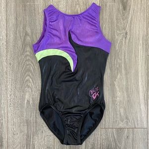 GK Carly Patterson adult small gymnastics leotard